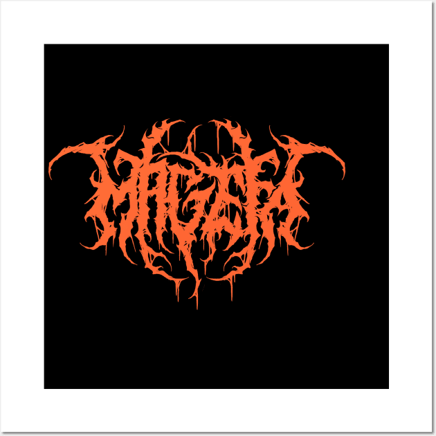 Magefa- New Logo Orange Wall Art by MAGEFA- Merch Store on TEEPUBLIC